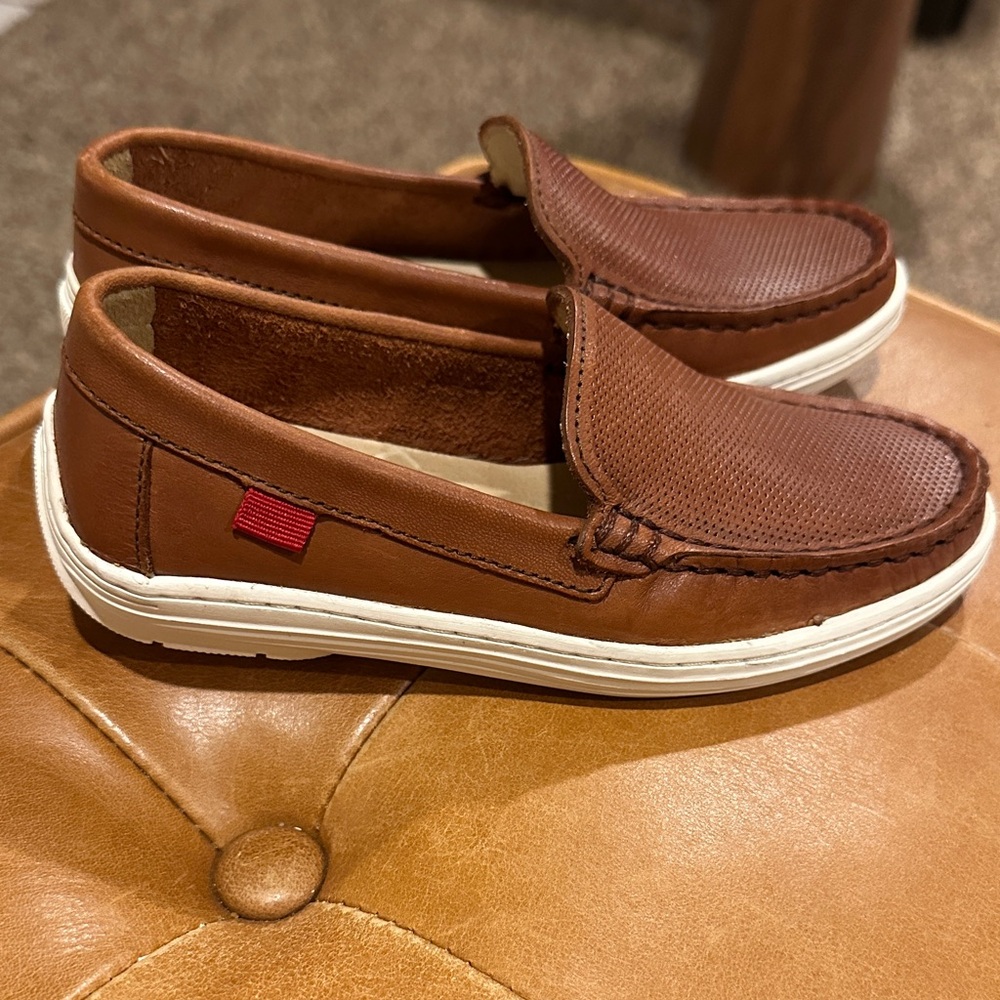 Marc Joseph Tan Leather Men's Slip-Ons - Picture 6 of 6